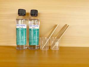 New Updated! FDA Approved Crystal Clear Epoxy Resin Hard Type - 1 : 1 by Volume,&hellip;