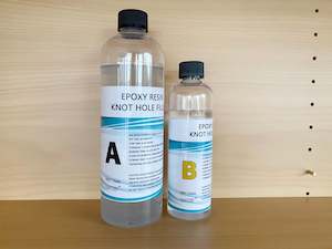 Epoxy Resin Knot Hole Filler - 3 : 1 by Weight