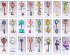 Key Pendant Silicone Moulds for Resin Casting, Resin Keychain Silicone Moulds fo&hellip;