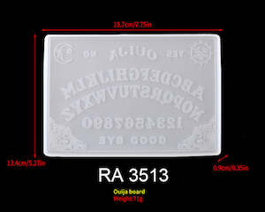 Oujia Board Moulds and Planchette Resin Moulds,  Gothic Epoxy Resin Silicone Mou&hellip;