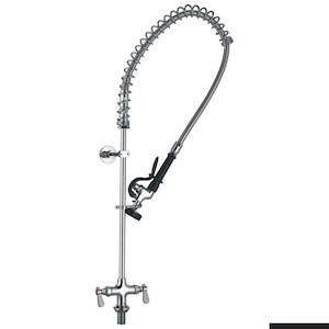 Taps and Rinse Jets: Sunmixer Pre Rinse Unit with 510mm Riser and 1118mm Hose T98001-1