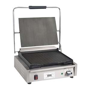 Apuro: Apuro Large Contact Grill Flat Plates Plates with Timer