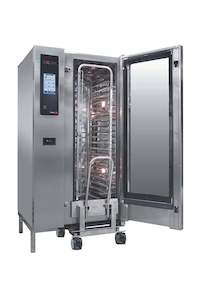 Fagor: Fagor Advanced Plus Gas 20 Trays Touch Screen Control Combi Oven With Cleaning System APG-201
