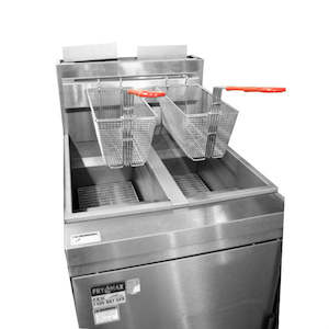 Frymax: RC400TEULPG - Superfast ULPG Gas Tube Twin Vat Fryer