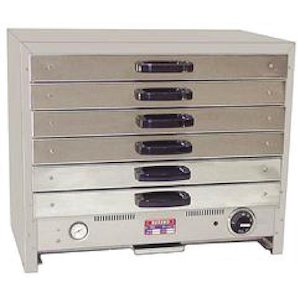 Roband Pie Warmer 80DT Hammertone Finish for up to 80 Pies