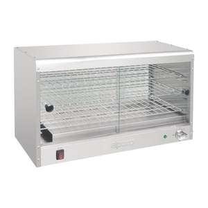 Pie Warmers And Hot Food Displays: Apuro Economy Pie Cabinet 60 Pies