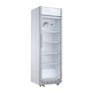 Refrigeration And Displays: Polar C-Series Upright Display Cooler with Light Box 346Ltr