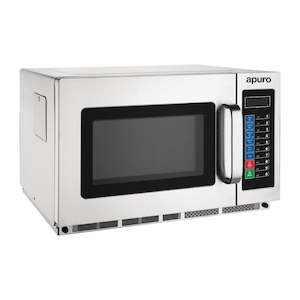 Commercial Cooking Equipment: Apuro Medium Duty Programmable Commercial Microwave 34Ltr