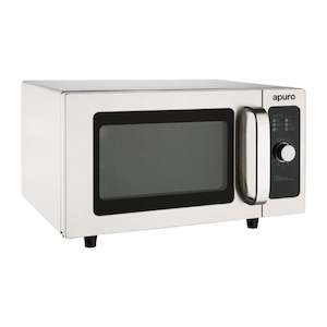 Commercial Cooking Equipment: Apuro Light Duty Manual Commercial Microwave 25Ltr
