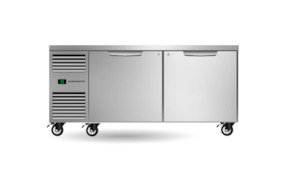 Under Bench Fridge: Skope Skope Two Solid Door Underbench GN2/1 Fridge 498L - PG21.UBR.2.SD