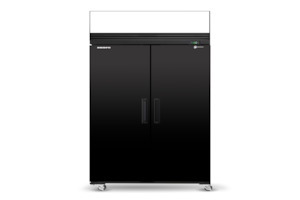 Commercial Freezer: Skope SKFT1300NS-AC 2 Solid Door Upright Display or Storage Freezer - SKFT1300NS-AC