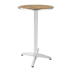 Bolero Ash Round Poseur Height Table 600mm GR332