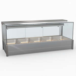 Bonvue Square Countertop Wet and Dry Bain Marie - BM17SC