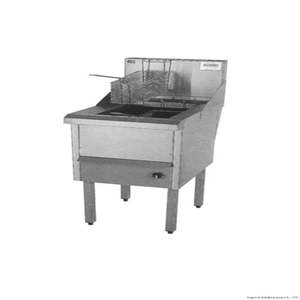 Complete Commercial Equipment: Gas Fish and Chips Fryer Single Fryer - WFS-1/18