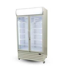 Thermaster Two Glass Door Colourbond Upright Drink Fridge LG-730GE