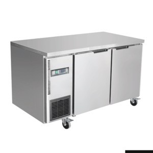 Thermaster Stainless Steel Double Door Workbench Freezer - TL1200BT