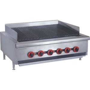 Gasmax: QR-36EULPG ULPG Gas 6 Burner Char Grill Top