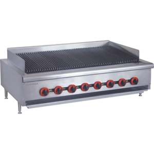 QR-48EULPG 8 Burner Char Grill Top