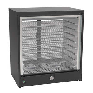 Roband Heat 'n' Hold Fixed Glass Display Side Black JD582