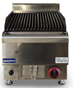 Benchtop Cooking: FED JUS-TRH40 Benchtop Lava Rock Grill with Stand - 915223