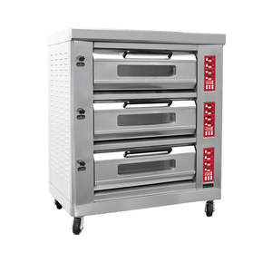 Bakermax: Infrared Triple Deck Oven - FED-3PD