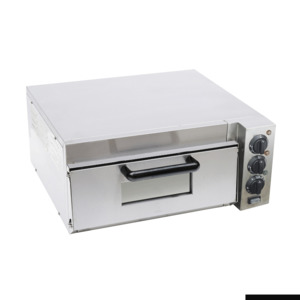 Bakermax: BakerMax Compact Countertop Single Deck Electric Pizza Oven - EP-1T