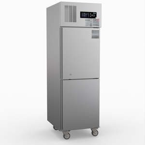 TROPICAL Thermaster 2 x Half door SS Fridge - SUC500