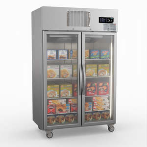 Thermaster: SUFG1000 Double Door Display Freezer