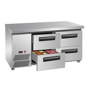 Thermaster: LBC125 Four drawer Lowboy Fridge