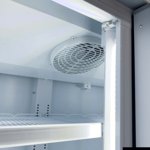 Thermaster Door Supermarket Fridge Black - LG-600BGBM