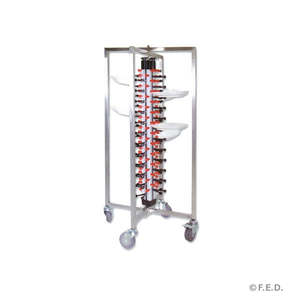 Trolleys: Modular Systems JW-DC48 Plate Rack