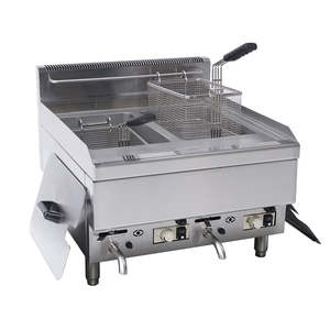 GasMAX Countertop 2x10L LPG Fryer JUS-TRC-2LPG
