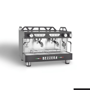 Bezzera: Bezzera Moda De 2 Group Espresso Machine Black MODADE2B