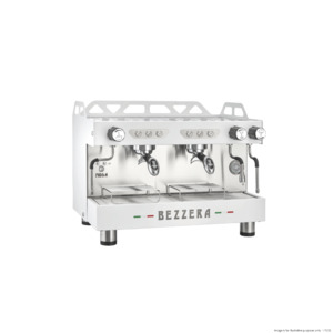 Bezzera Moda De 2 Group Espresso Machine White MODADE2W