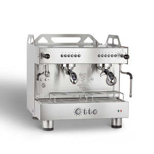 Bezzera: Bezzera Otto Silver Compact 2 Group Espresso Machine BZOTTOCDE2IS1
