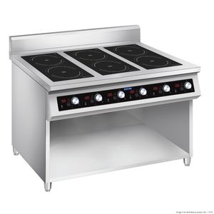 Electmax: ElectMAX 700 Series Induction 6-Burner Cooker With Splashback EIC7-1200P
