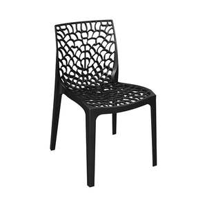 Fed: 161-APP-B Duke Outdoor Polypropylene Chair (Black)