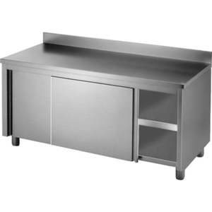 DTHT-1200B/A - KITCHEN TIDY WORKBENCH CABINET with SPLASHBACK