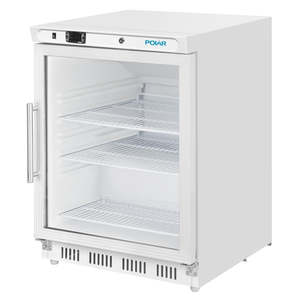 Polar: Polar C-Series Under Counter White Display Fridge 150Ltr CZ785-A