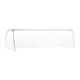 Curved Glass Sneeze Guard Assembly FT284