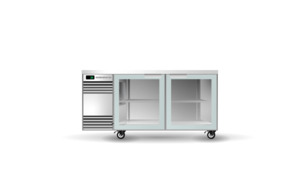 Skope BackBar 2 Glass Swing Door CounterLine Fridge - CL.2.GSW