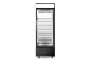 Skope: Skope BME400N-AC 1 Glass Door Display or Storage Fridge, Lit Sign - BME400N-AC