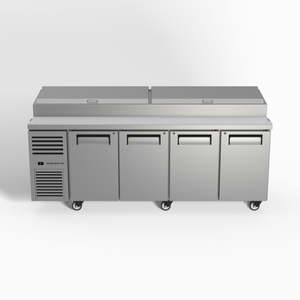 Refrigeration And Displays: Skope ReFlex 4 Solid Door GN Compatible Pizza Preparation Fridge