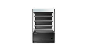Commercial Open Display Fridge: Skope Skope OD1100N Open Deck Fridge - Low Sign - OD1100N.LS.FM