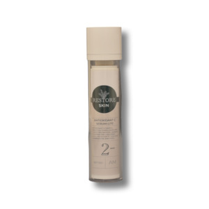Products: Restore SKIN- Antioxidant C Serum Lite (2-) - Restore COSMED. Skin Clinic- Huapai, West Auckland