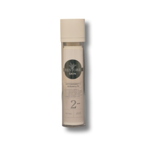 Products: Restore SKIN- Antioxidant C Serum Lite (2-) - Restore COSMED. Skin Clinic- Huapai, West Auckland