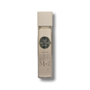Products: Restore SKIN- Zinc Cream- (M+Z) - Restore COSMED. Skin Clinic- Huapai, West Auckland