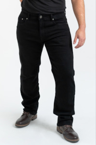 Products: Men's Warrior Motorcycle Jeans - Black - CE AA Rated