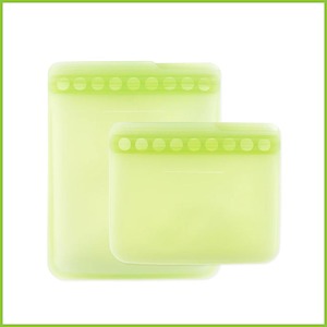 Zip-lock Food Storage bags: Reusable Silicone Freezer Bags - Zip-Lock Food Storage Bags | Bumkins