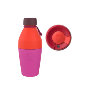 Products: KeepCup Helix Set - Insulated Stainless Steel Cup and Water Bottle